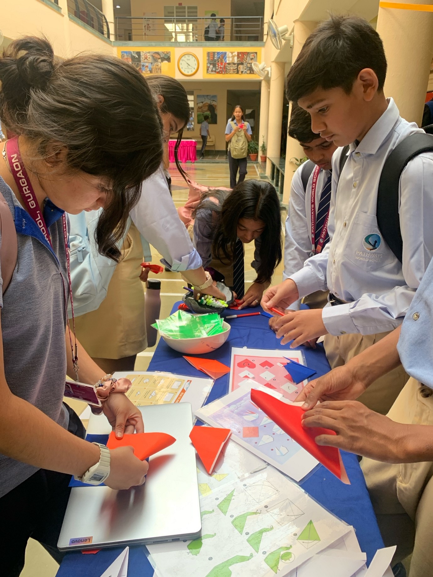  Origami Challenge: A Creative Initiative by Art Ambassadors